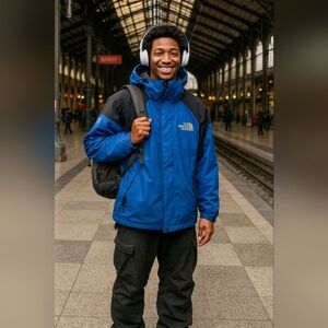 Vintage North Face Techwear Gore-Tex XCR Summit Series Hooded Medium